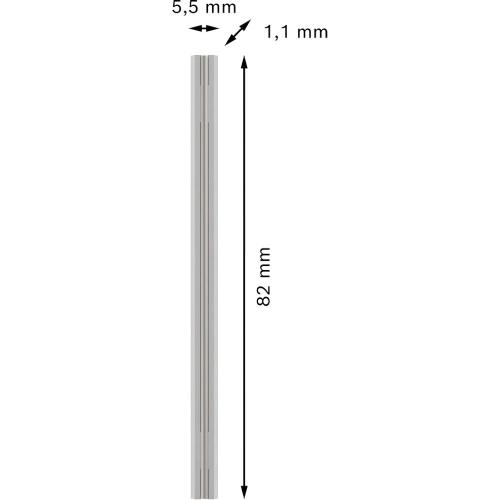 Schaafmes PRO HM 82x5,5x1,1mm product photo https://media.isero.nl/Isero-IseroNL-Site/images/L/2845187_2.jpg L