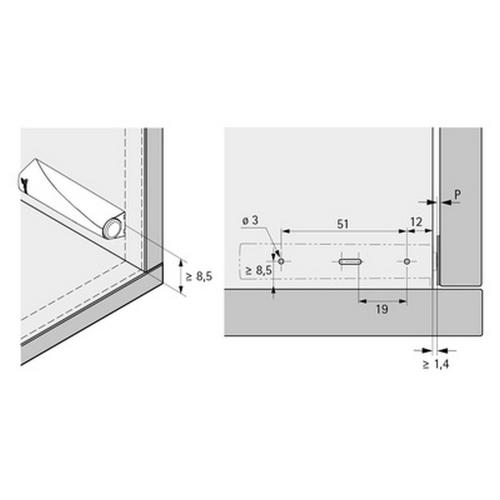 Push to open pin lange slag antraciet om op te schroeven Sensys KTG product photo https://media.isero.nl/Isero-IseroNL-Site/images/L/2850427_4.jpg L
