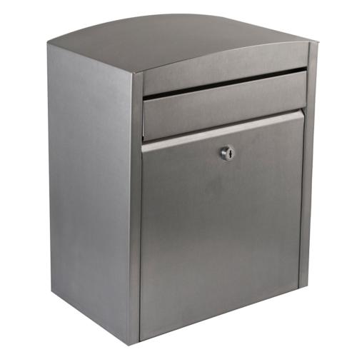Brievenbus stoer RVS 430x350x220mm product photo