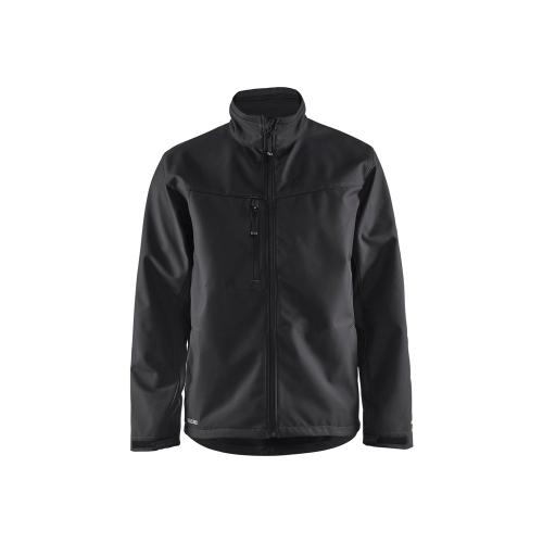Windjas blaklader softshell zwart maat l product photo
