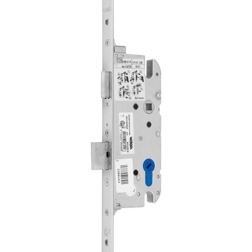 Noxxa cilinderbediende meerpuntssluiting SKG3 - rechthoekige staal verzinkte voorplaat 2400x24mm - bovenkast 915mm/onderkast 760mm - PC72 - doornmaat 55mm - DIN links/rechts product photo https://media.isero.nl/Isero-IseroNL-Site/images/L/286425_1.jpg L
