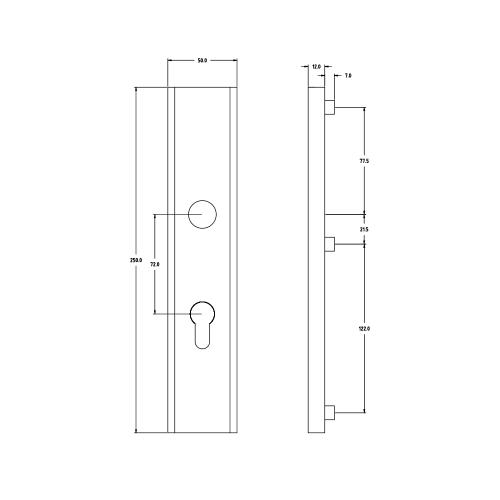 Noxxa veiligheidsbuitenschild rechthoekig F1 - 250x50mm PC72 - SKG*** product photo https://media.isero.nl/Isero-IseroNL-Site/images/L/286896_5.jpg L