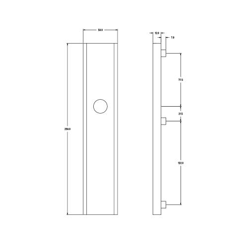 Noxxa veiligheidsbuitenschild rechthoekig F1 - 250x50mm - blind - SKG*** product photo https://media.isero.nl/Isero-IseroNL-Site/images/L/286908_5.jpg L