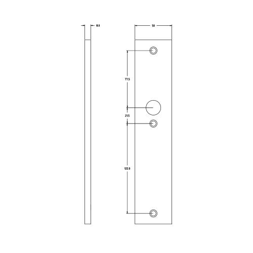 Noxxa binnenschild rechthoekig F1 - 250x50mm - blind product photo https://media.isero.nl/Isero-IseroNL-Site/images/L/286921_5.jpg L