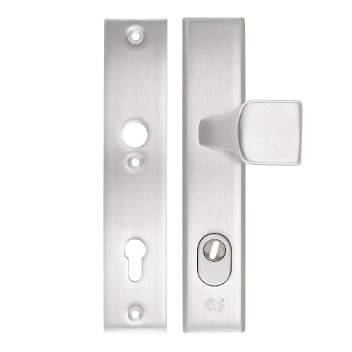 Noxxa veiligheidsgarnituur rechthoekig F1 - 250x50mm PC92 DD. 37-47mm - met kerntrekbeveiliging SKG*** product photo