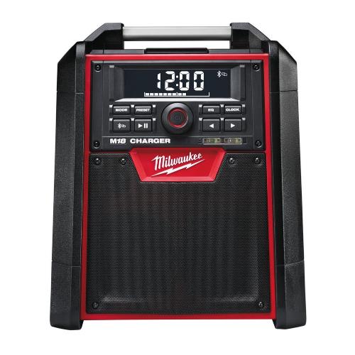 Milwaukee bouwradio 18.0V body oplaadbaar/AM/FM/USB/AUX/Bluetooth M18 RC-0 product photo