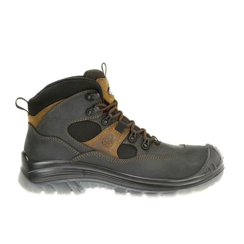 Sixton veiligheidsschoenen Labrador S3 hoog zwart/bruin maat 44 product photo