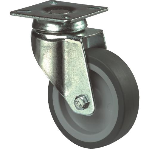 Kelfort Zwenkwiel Glijlager 100Mm Grijs Rubber+Plaat 65Kg product photo