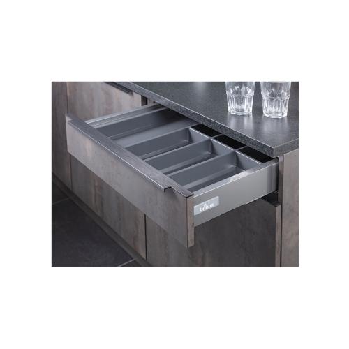 Bestekindeling antraciet diepte 50cm H-52mm/B-399mm/D-462mm product photo https://media.isero.nl/Isero-IseroNL-Site/images/L/2896431_1.jpg L