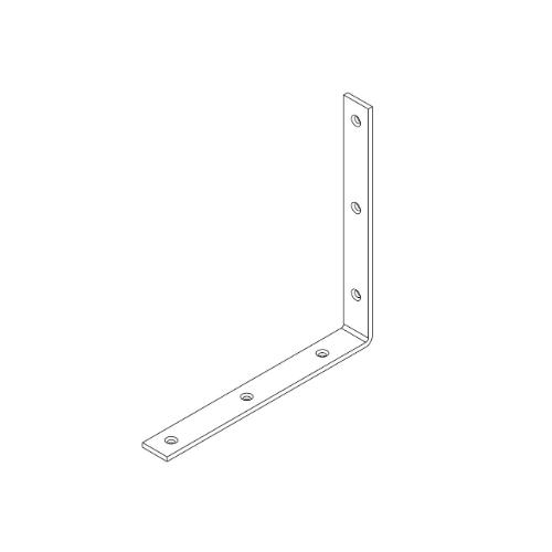 Dorpelhoek zwaar zink magnesium 30x5mm 250x250mm 82418 product photo https://media.isero.nl/Isero-IseroNL-Site/images/L/300126_5.jpg L