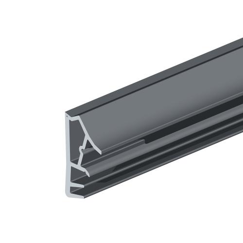 Kaderprofiel siliconen zwart rol 25 meter tbv sponning 12mm. product photo