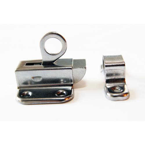 Raamknip staal verchroomd incl. sluitbeugel product photo