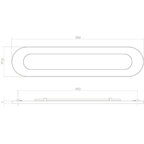 Briefplaat ovaal messing gelakt 343x77.5mm product photo https://media.isero.nl/Isero-IseroNL-Site/images/L/307588_2.jpg L