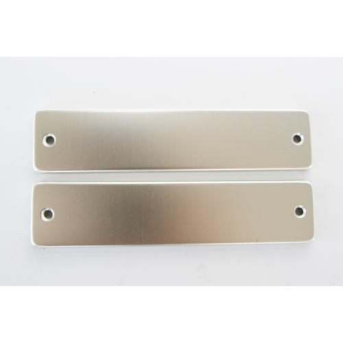 Kortschild geheel blind F2 rechthoekig 180x41mm product photo