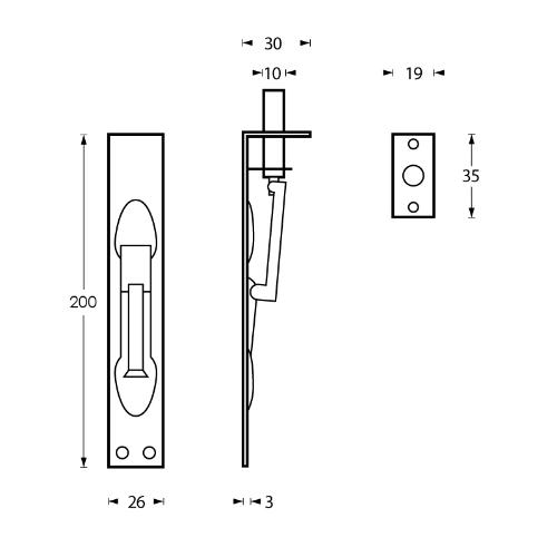 Kantschuif RVS 25x200 mm met sluitplaat zilvergelakt product photo https://media.isero.nl/Isero-IseroNL-Site/images/L/310032_2.jpg L