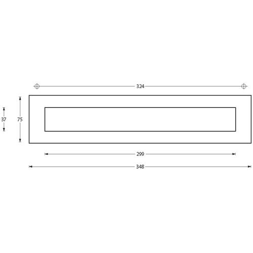 Briefplaat rechthoek messing verschroomd 348x75mm product photo https://media.isero.nl/Isero-IseroNL-Site/images/L/310070_1.jpg L