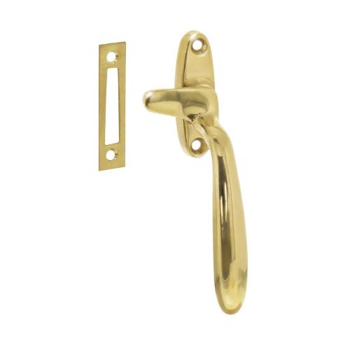 Raamsluiting Dudok messing gelakt Rs product photo