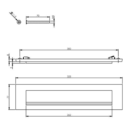Briefplaat rechthoek messing verchroomd 325x77mm product photo https://media.isero.nl/Isero-IseroNL-Site/images/L/310876_2.jpg L