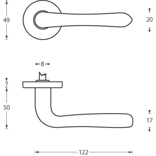 Deurkruk Saturnus op rozet chroom product photo https://media.isero.nl/Isero-IseroNL-Site/images/L/310891_1.jpg L