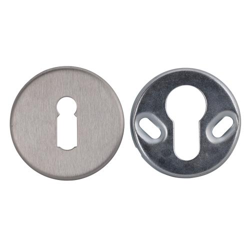 Sleutelrozet RVS rond verdekt geborsteld 53x9mm product photo