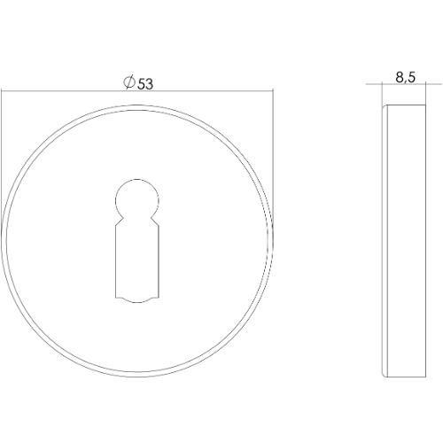 Sleutelrozet RVS rond verdekt geborsteld 53x9mm product photo https://media.isero.nl/Isero-IseroNL-Site/images/L/310920_2.jpg L