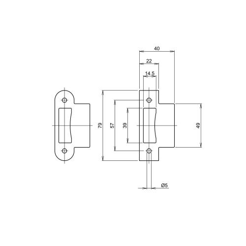 Lips sluitplaat voor loopslot 2400serie rechthoekig RVS product photo https://media.isero.nl/Isero-IseroNL-Site/images/L/312002_1.jpg L