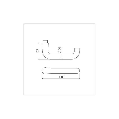 Deurkrukken 394 coupe D-model F1 dd40 met boutjes product photo https://media.isero.nl/Isero-IseroNL-Site/images/L/312476_1.jpg L