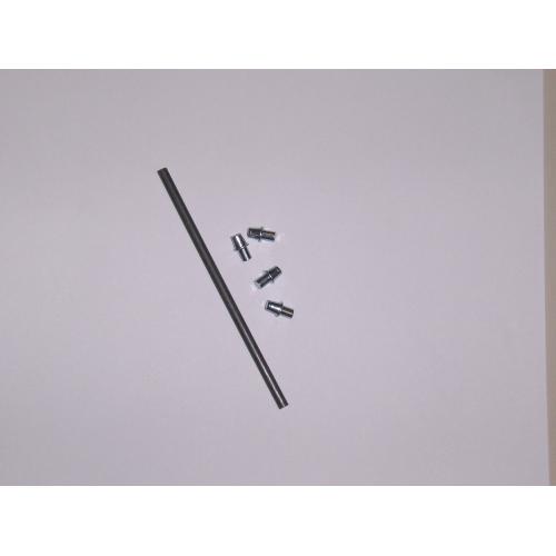 Stelpen voor bommerscharnieren 150-200mm inclusief 4 borgpinnen product photo