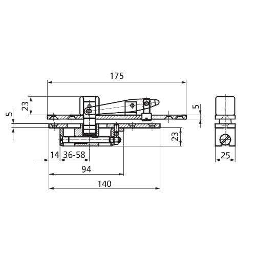 Bovenspeun C voor TS500/550 006666 product photo