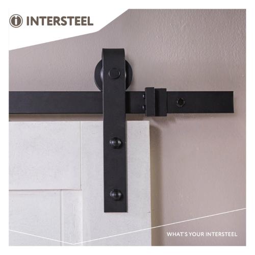 Schuifdeurbeslag met hangrollen 290mm mat zwart 2000mm 100kg product photo https://media.isero.nl/Isero-IseroNL-Site/images/L/314650_14.jpg L