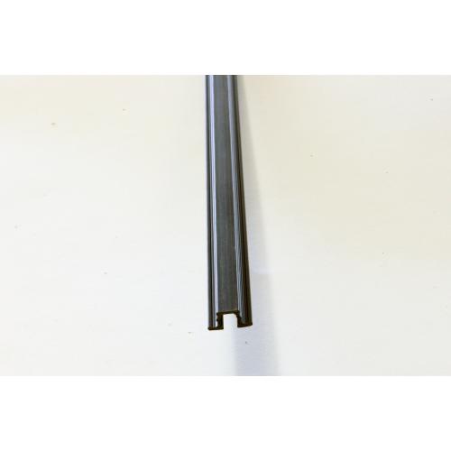 Schuifdeurrail enkel zwart 3m product photo