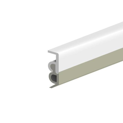 Tochtprofiel aluminium wit opbouw kier 13mm ELRO XL 3.00m ELRO XL WIT product photo