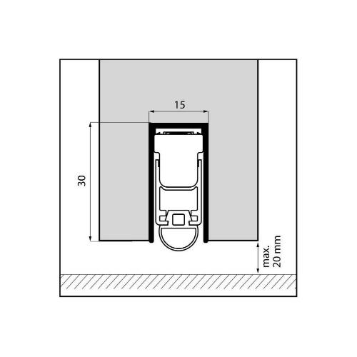 Valdorpel 1028mm kunststof afdichting Ellenmatic Uniproof product photo https://media.isero.nl/Isero-IseroNL-Site/images/L/315257_1.jpg L