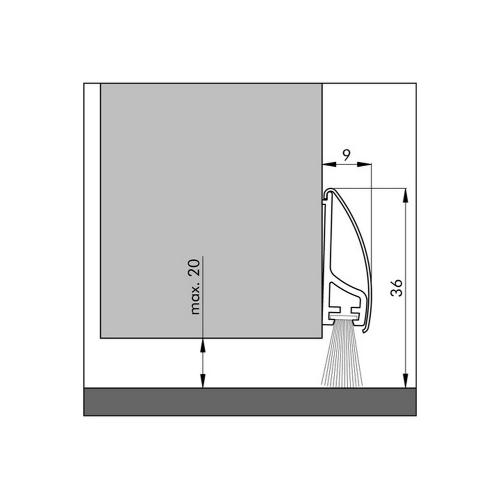 Dorpelstrip 100cm velours borstel afdichting INOX de Luxe nl product photo https://media.isero.nl/Isero-IseroNL-Site/images/L/315262_2.jpg L