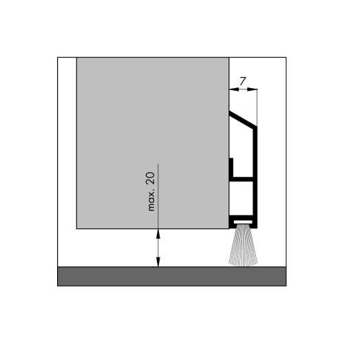 Dorpelstrip 100cm velours borstel afdichting ADS B product photo https://media.isero.nl/Isero-IseroNL-Site/images/L/315271_1.jpg L