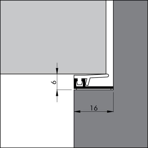 Tochtprofiel zelfklevend 230cm tbv sponning 16mm product photo