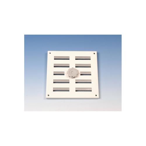 Schuifrooster wit 160x160mm met vliegengaas product photo