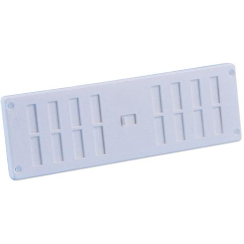 Schuifrooster kunststof wit schuif 250x80mm product photo