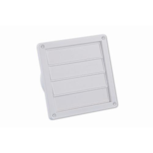 Lamellenrooster kunststof wit 160x160mm product photo