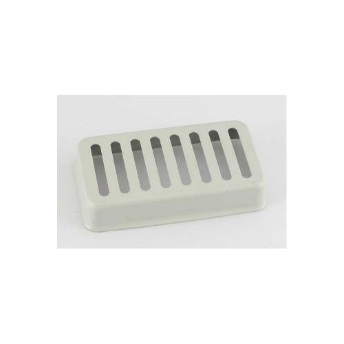 Muurrooster 107x57 RVS/gecoat product photo