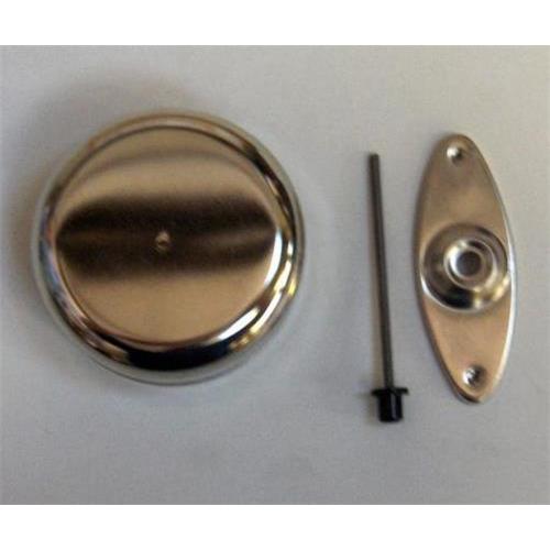 Deurbel druksysteem mechanisch staal verchroomd 90 mm 670/9-D (korte stift ) product photo https://media.isero.nl/Isero-IseroNL-Site/images/L/319001_1.jpg L