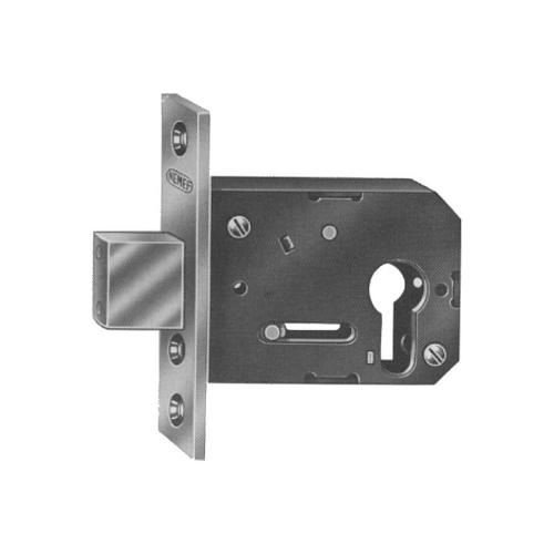 Bijzetslot vierkante voorplaat RVS doornmaat 60mm product photo