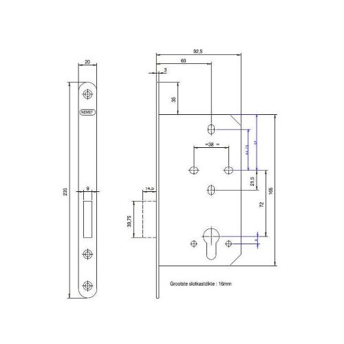 Cilinderkastslot Nemef product photo https://media.isero.nl/Isero-IseroNL-Site/images/L/320542_1.jpg L