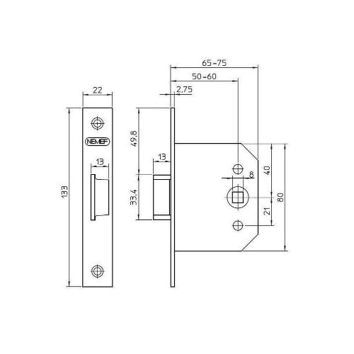 Loopslot 60mm product photo https://media.isero.nl/Isero-IseroNL-Site/images/L/320724_1.jpg L