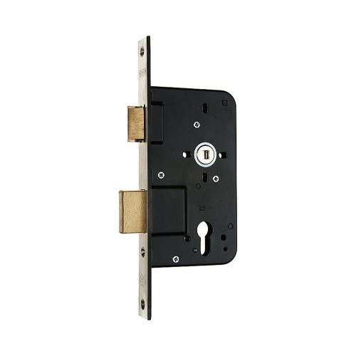 Veiligheidsslot 60mm PC72 RVS afgerond DIN links SKG2 product photo