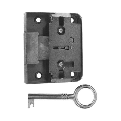Meubelslot opleg met klavier sleutel 35mm product photo