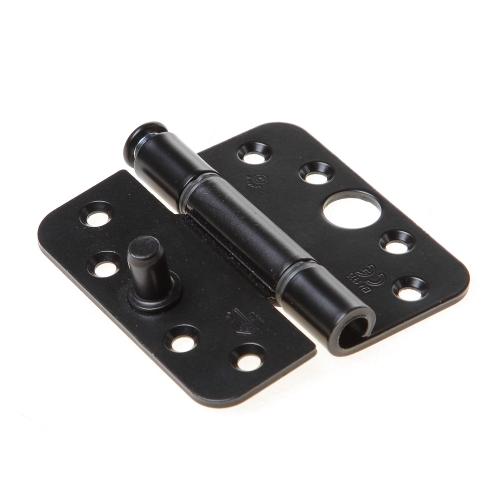 Allround scharnier zwart 89x89x3.0mm afgerond SKG3 product photo