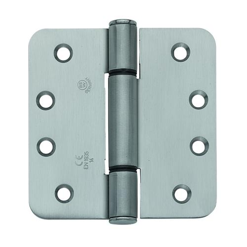 Glijlagerscharnier Topforce RVS 102x102x3.0mm afgerond product photo