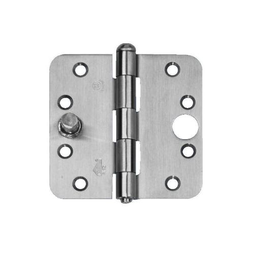 Scharnier ongelagerd RVS 89x89x2.5mm SKG*** afgerond product photo