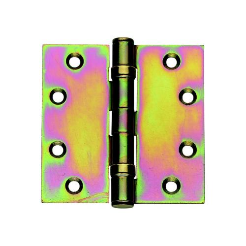 Kogellagerscharnier vermessingd 89x89x2.4mm rechthoekig product photo